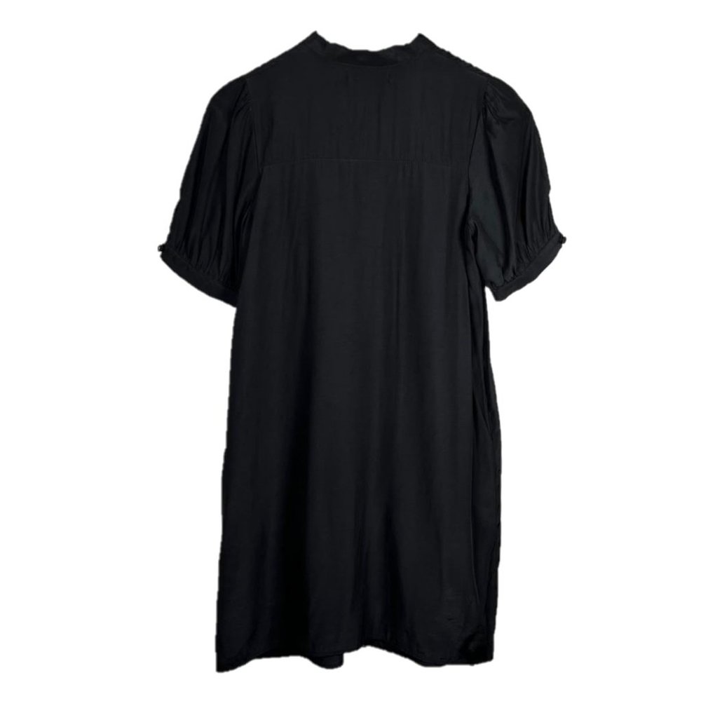 213 Ruffle Button Front Short Sleeve Dress Size S - Picture 3 of 4